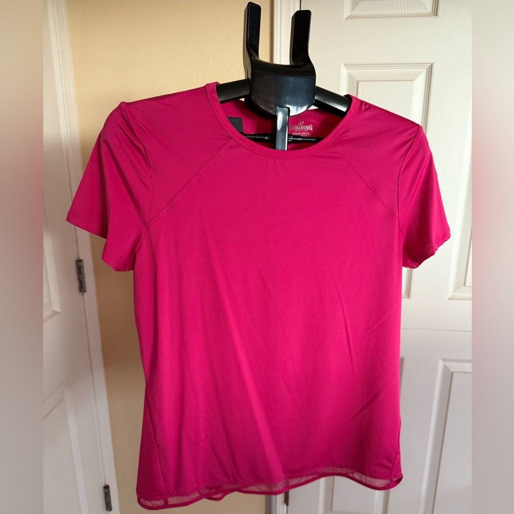 Spalding Fuchsia Sports Top